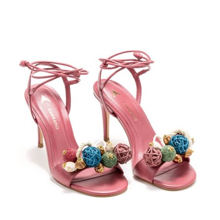 Ženske sandale Carrano-917004/cabl01 roze na štiklu