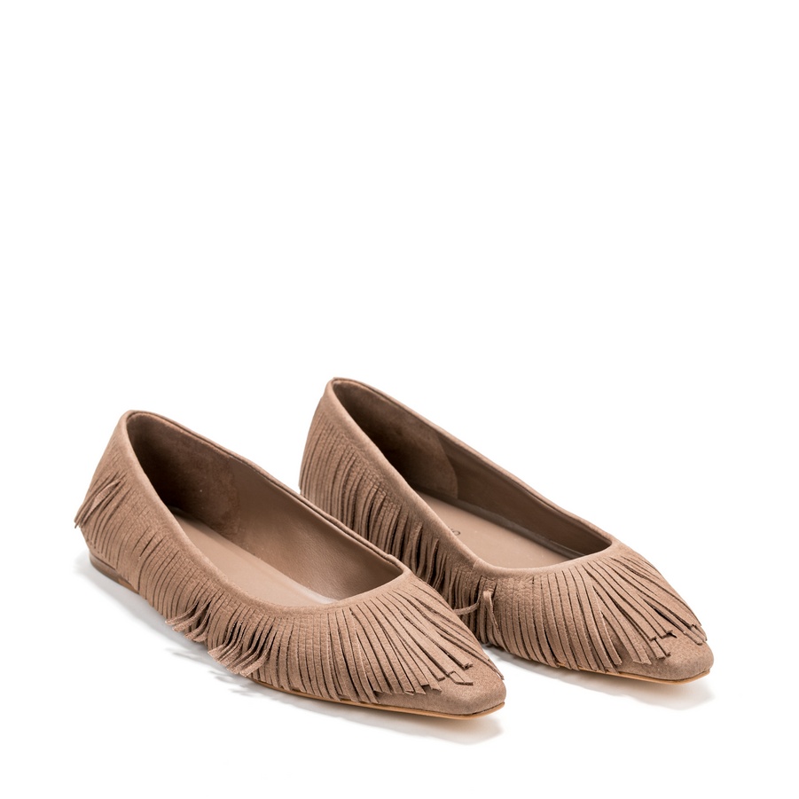 Ženske baletanke Carrano-933007/facl01 braon ravne - Kupite odmah na Creator.rs -