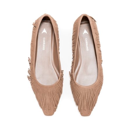 Ženske baletanke Carrano-933007/facl01 braon ravne - Kupite odmah na Creator.rs -