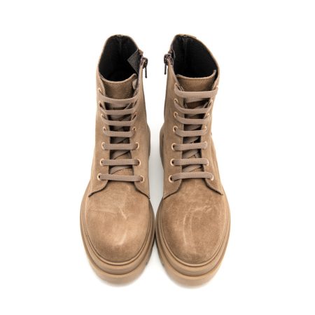 Ženske kožne duboke cipele Debutto-XS02 svetlo bež ravne 5 Creator obuća | Ženska kožna obuća | Ženske kožne čizme | Ženske kožne plitke čizme | Ženske kožne duboke čizme | Ženske kožne tašne | Ženske kožne torbe | Muška kožna obuća | Sezona jesen zima 2022/2023 | Jesen zima 2023 | Creator |