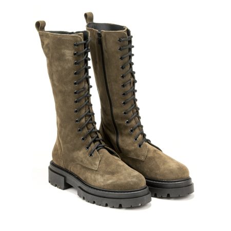 Elegantne ženske kožne čizme u crnoj boji za jesen/zimu - Creator.rs