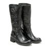 Elegantne ženske kožne čizme u crnoj boji za jesen/zimu - Creator.rs