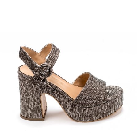 Alternative view of Ženske sandale Debutto-CE02 sive na štiklu