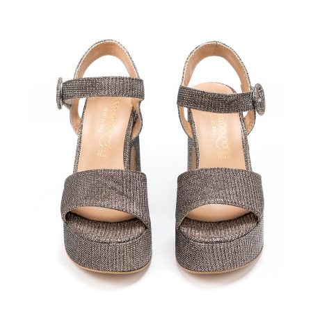Ženske sandale Debutto-CE02 sive na štiklu 5 15639 debutto ce02 lamp bronzo 3