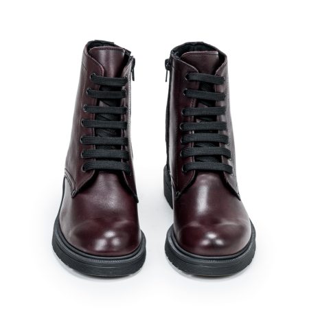 Ženske duboke cipele Art.504 bordo ravne - Slika 3