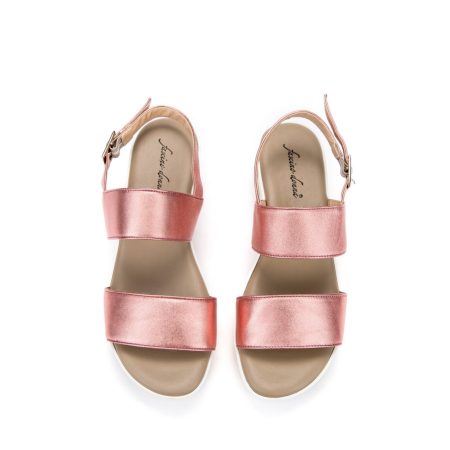 Ženske sandale Fascino-13238 roze na platformu 5 Creator obuća | Ženska kožna obuća | Ženske kožne sandale | Ženske kožne sandale na štiklu | Sandale na štiklu | Ženske sandale | Štikla | Sezona proleće leto 2023/2024 | Proleće leto 2023 | Creator |