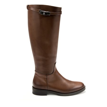 Elegantne ženske kožne čizme u crnoj boji za jesen/zimu - Creator.rs