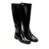 Elegantne ženske kožne čizme u crnoj boji za jesen/zimu - Creator.rs