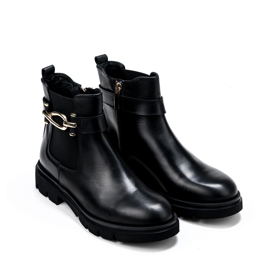 Ženske kožne plitke čizme Gianni-Crasto-7962 crne ravne 1 Ženske kožne plitke čizme Gianni-Crasto-7962 crne ravne