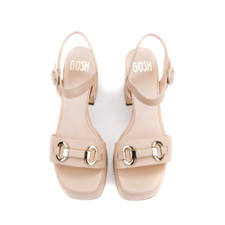 Ženske sandale Gosh-A51170 bež na štiklu - Kupite odmah na Creator.rs -