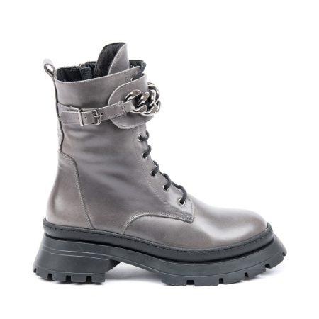 Alternative view of Ženske duboke cipele Heya-3488 sive ravne