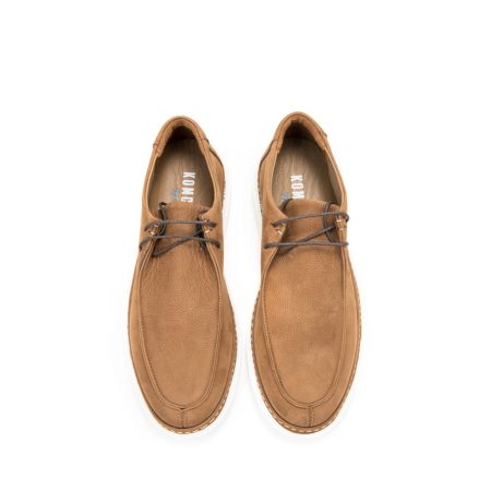 Muške kožne plitke cipele Komcero-1737-L250 braon ravne - Kupite odmah na Creator.rs -