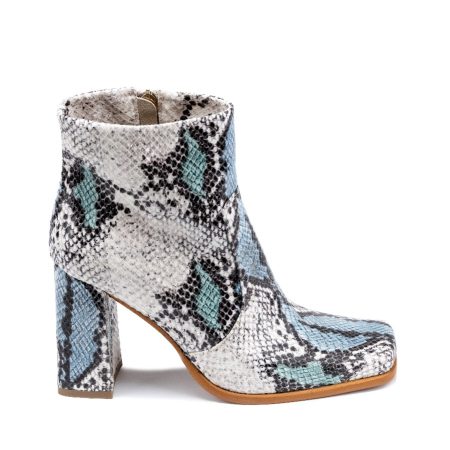 Alternative view of Ženske plitke čizme Lestrosa-3990 plave na štiklu