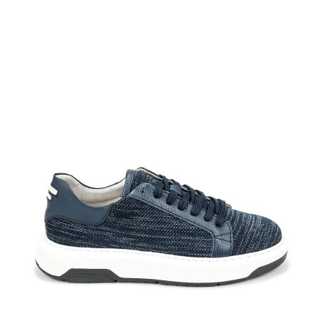 Alternative view of Muške plitke patike Levent-Aksin-2713 plave ravne