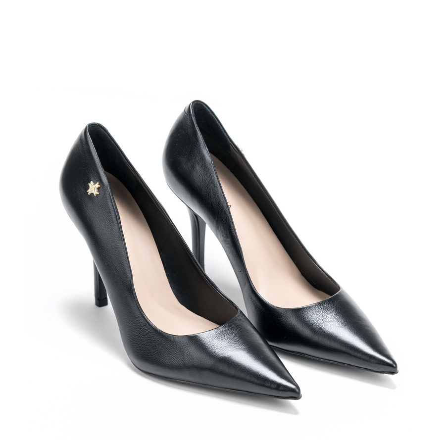 Ženske plitke cipele Luz-da-lua-52951500 crne na štiklu 7 11192 luz da lua 52951500 preto 2