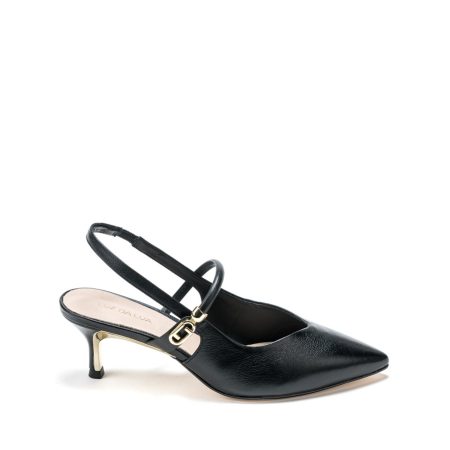 Alternative view of Ženske sandale Luz-da-lua-58060023 crne na štiklu