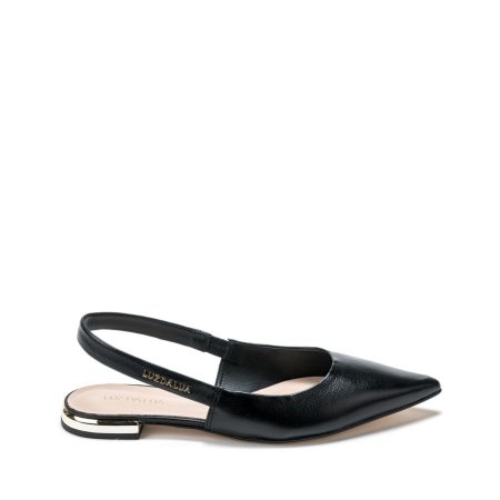 Alternative view of Ženske sandale Luz-da-lua-80240021 crne ravne