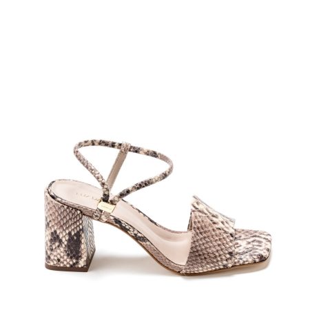 Alternative view of Ženske sandale Luz-da-lua-80320012 sive na štiklu