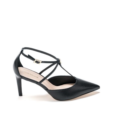 Alternative view of Ženske sandale Luz-da-lua-80480011 crne na štiklu