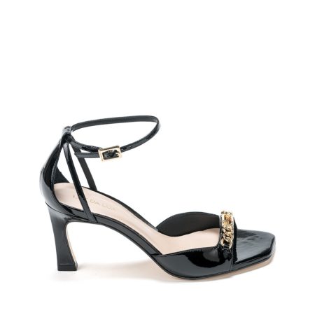 Alternative view of Ženske sandale Luz-da-lua-80110027 crne na štiklu
