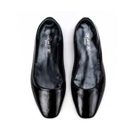 Ženske kožne plitke cipele Mabu-632101 crne ravne 5 15464 mabu 632101 ver nero 3