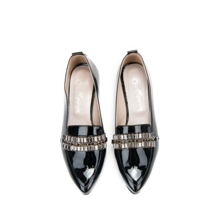 Ženske kožne plitke cipele Mascia-119.00 crne ravne 5 Creator obuća | Ženska kožna obuća | Ženske kožne cipele | Ženske kožne plitke cipele | Ženske kožne duboke cipele | Ženske plitke cipele | Ženske duboke cipele | Plitke cipele | Cipele na štiklu | Elegantne cipele | Salonke | Duboke cipele | Elegantne cipele za proslave | Italijanske cipele | Sezona proleće leto 2023/2024 | Proleće leto 2023 | Creator |