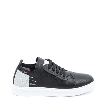 Ženske kožne plitke patike Nemca-10681 crne ravne 4 Creator obuća | Ženska kožna obuća | Ženske kožne tašne | Ženske kožne torbe | Muška kožna obuća | Sezona proleće leto 2022 | Proleće leto 2022 | Creator |