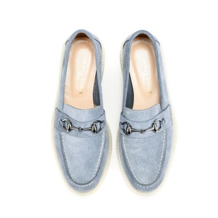 Ženske kožne mokasine Nemca-900 plave ravne 5 Creator obuća | Ženska kožna obuća | Ženske kožne tašne | Ženske kožne cipele | Ženske kožne sandale | Ženske kožne papuče | Ženske kožne mokasine | Ženske kožne patike | Ženske kožne baletanke | Ženske kožne torbe | Muška kožna obuća | Sezona proleće leto 2024 | Proleće leto 2024 | Creator |