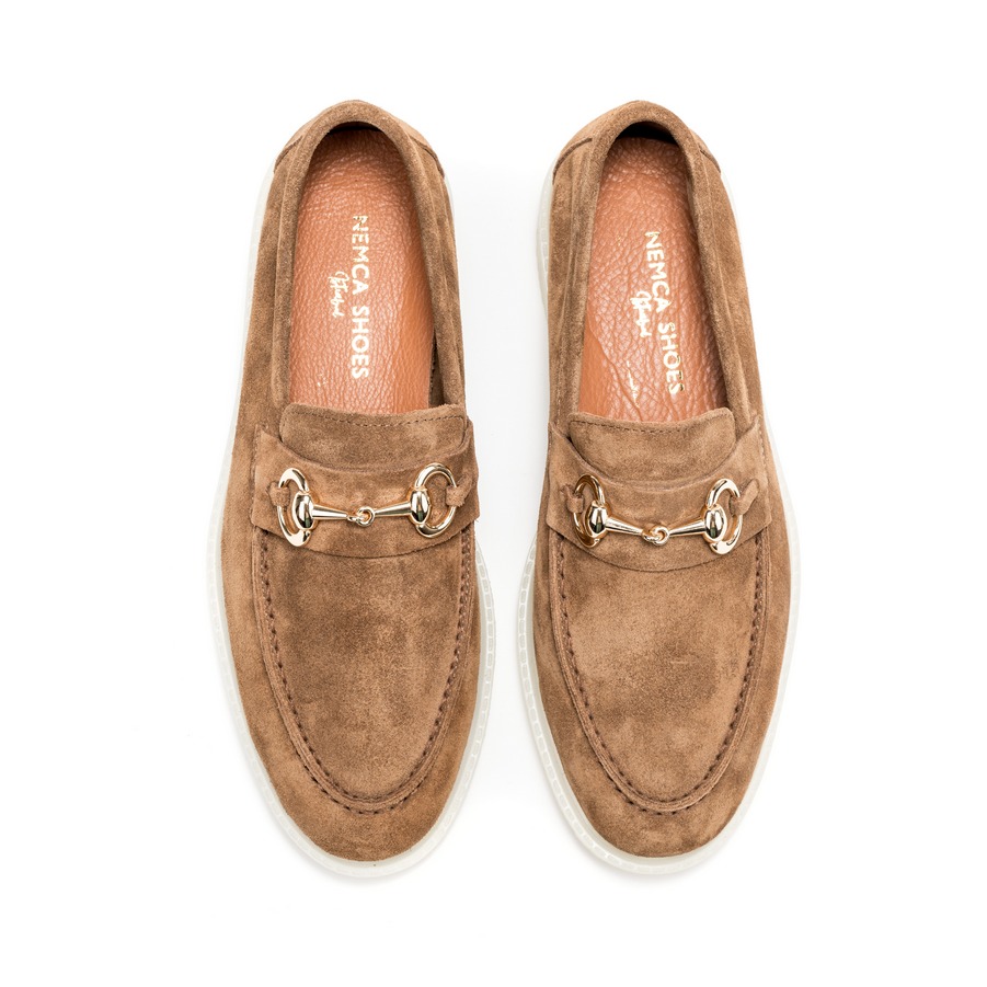 Ženske kožne mokasine Nemca-1660234 oker ravne - Kupite odmah na Creator.rs Ženske kožne mokasine Nemca-1660234 oker ravne - Slika 3