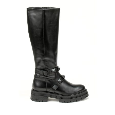 Alternative view of Ženske duboke čizme Once-2015 crne na štiklu