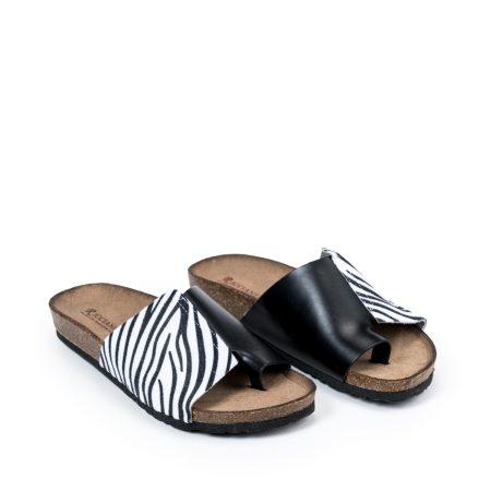 RICCIANERA-3145/021 pelle-nero/zebra
