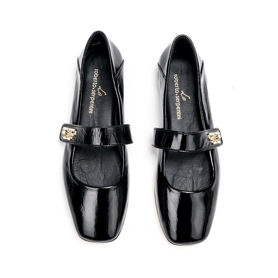 Ženske kožne baletanke Roberto-Serpentini-2041 crne ravne 3 Ženske kožne baletanke Roberto-Serpentini-2041 crne ravne - Slika 3