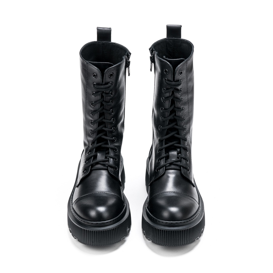 Ženske kožne plitke čizme Roberto-Serpentini-1501 crne ravne 3 Ženske kožne plitke čizme Roberto-Serpentini-1501 crne ravne - Slika 3