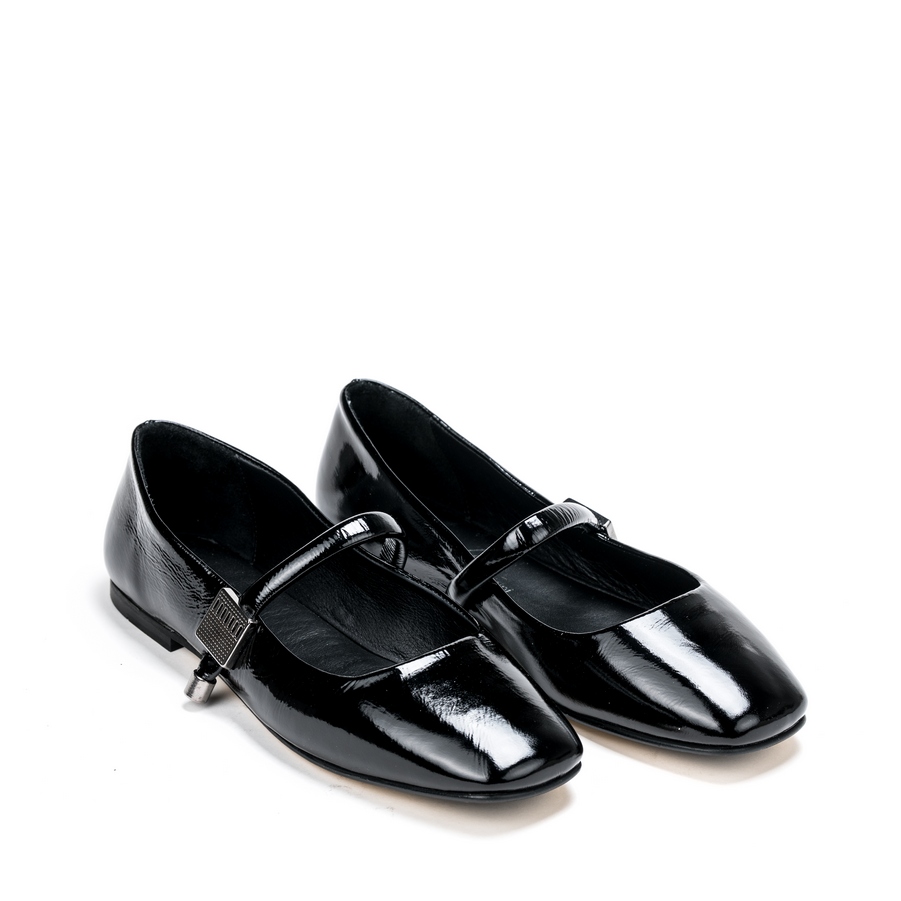 Ženske kožne baletanke Roberto-Serpentini-2049 crne ravne 1 Ženske kožne baletanke Roberto-Serpentini-2049 crne ravne