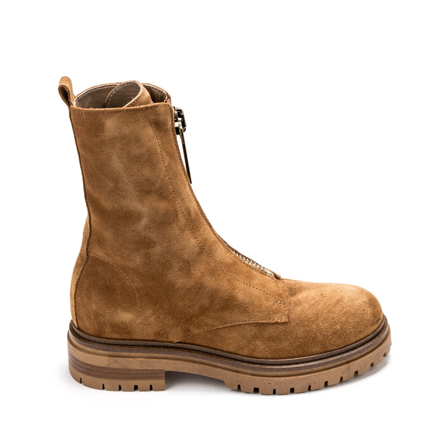 Ženske kožne plitke čizme Roberto-Serpentini-47NZ svetlo braon ravne 2 Ženske kožne plitke čizme Roberto-Serpentini-47NZ svetlo braon ravne - Slika 2