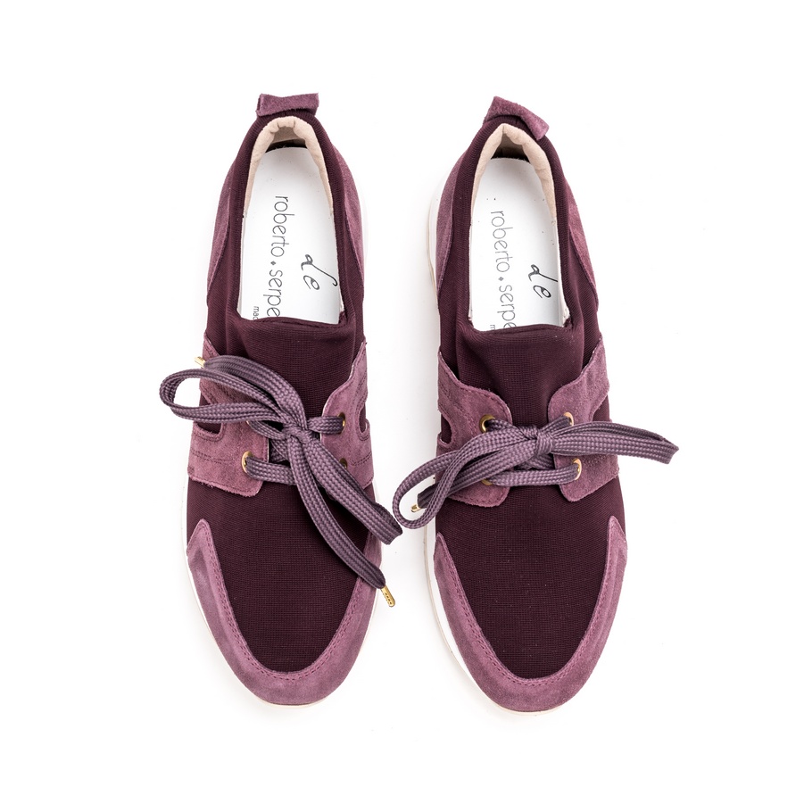 Ženske plitke patike Roberto-Serpentini-5766 bordo ravne 3 Ženske plitke patike Roberto-Serpentini-5766 bordo ravne - Slika 3