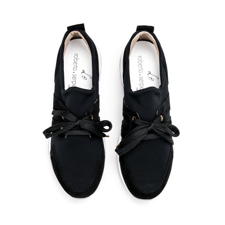 Ženske plitke patike Roberto-Serpentini-5766 crne ravne 3 Ženske plitke patike Roberto-Serpentini-5766 crne ravne - Slika 3