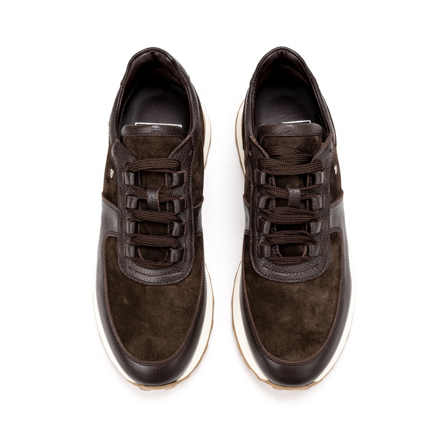 Muške kožne plitke cipele Roberto-Serpentini-3213 braon ravne 3 Muške kožne plitke cipele Roberto-Serpentini-3213 braon ravne - Slika 3