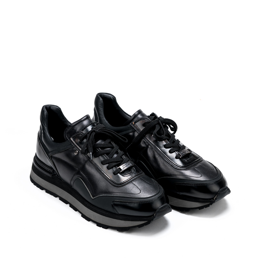 Muške kožne plitke cipele Roberto-Serpentini-2103 crne ravne 1 Muške kožne plitke cipele Roberto-Serpentini-2103 crne ravne