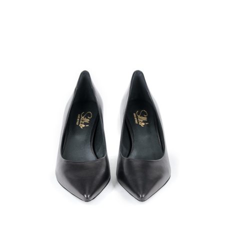 Ženske kožne plitke cipele Silko-ADY1 crne na štiklu - Kupite odmah na Creator.rs -