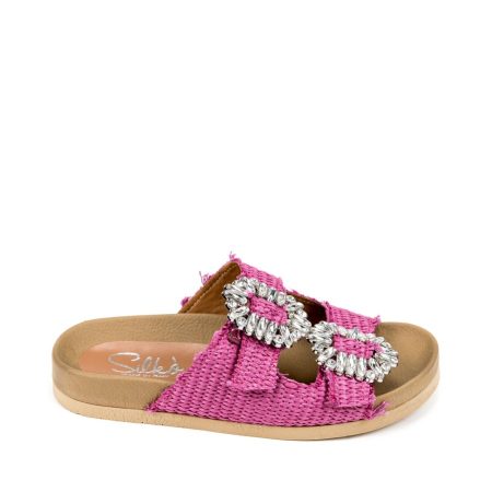 Alternative view of Ženske papuče Silko-FB101 roze ravne