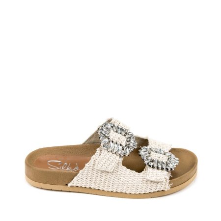 Alternative view of Ženske papuče Silko-FB101 bež ravne