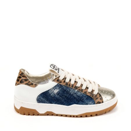 Alternative view of Ženske plitke patike Silkers-SUN01 plave ravne