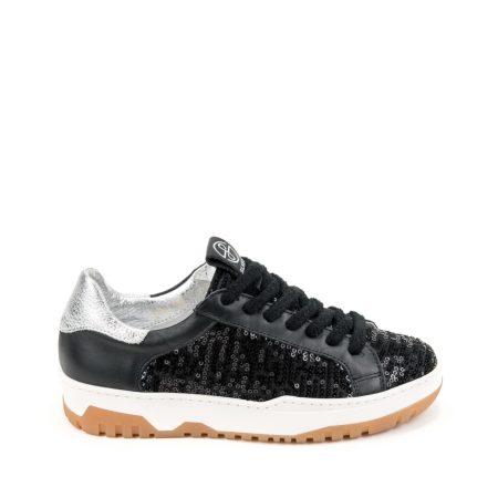 Alternative view of Ženske plitke patike Silkers-SUN02 crne ravne