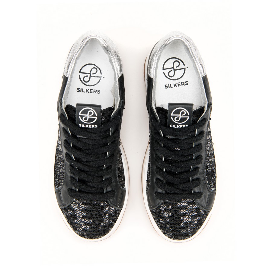 Ženske plitke patike Silkers-SUN02 crne ravne 3 Ženske plitke patike Silkers-SUN02 crne ravne - Slika 3