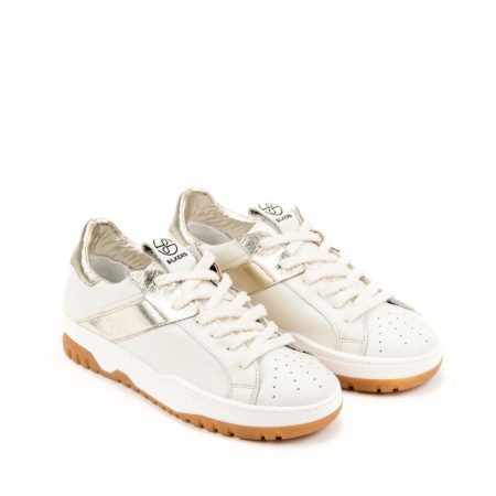 Ženske plitke patike Silkers-SUN04 bele ravne