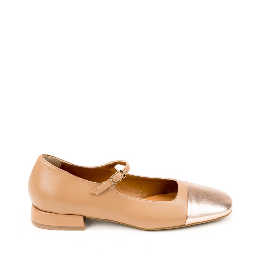 Ženske kožne plitke cipele Silko-SARA21 braon ravne 2 Ženske kožne plitke cipele Silko-SARA21 braon ravne - Slika 2