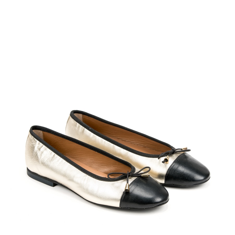 Ženske kožne baletanke Silko-SOLE10 zlatne ravne - Kupite odmah na Creator.rs Ženske kožne baletanke Silko-SOLE10 zlatne ravne