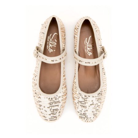 Ženske baletanke Silko-SOLE12 zlatne ravne - Kupite odmah na Creator.rs -