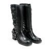 Elegantne ženske kožne čizme u crnoj boji za jesen/zimu - Creator.rs
